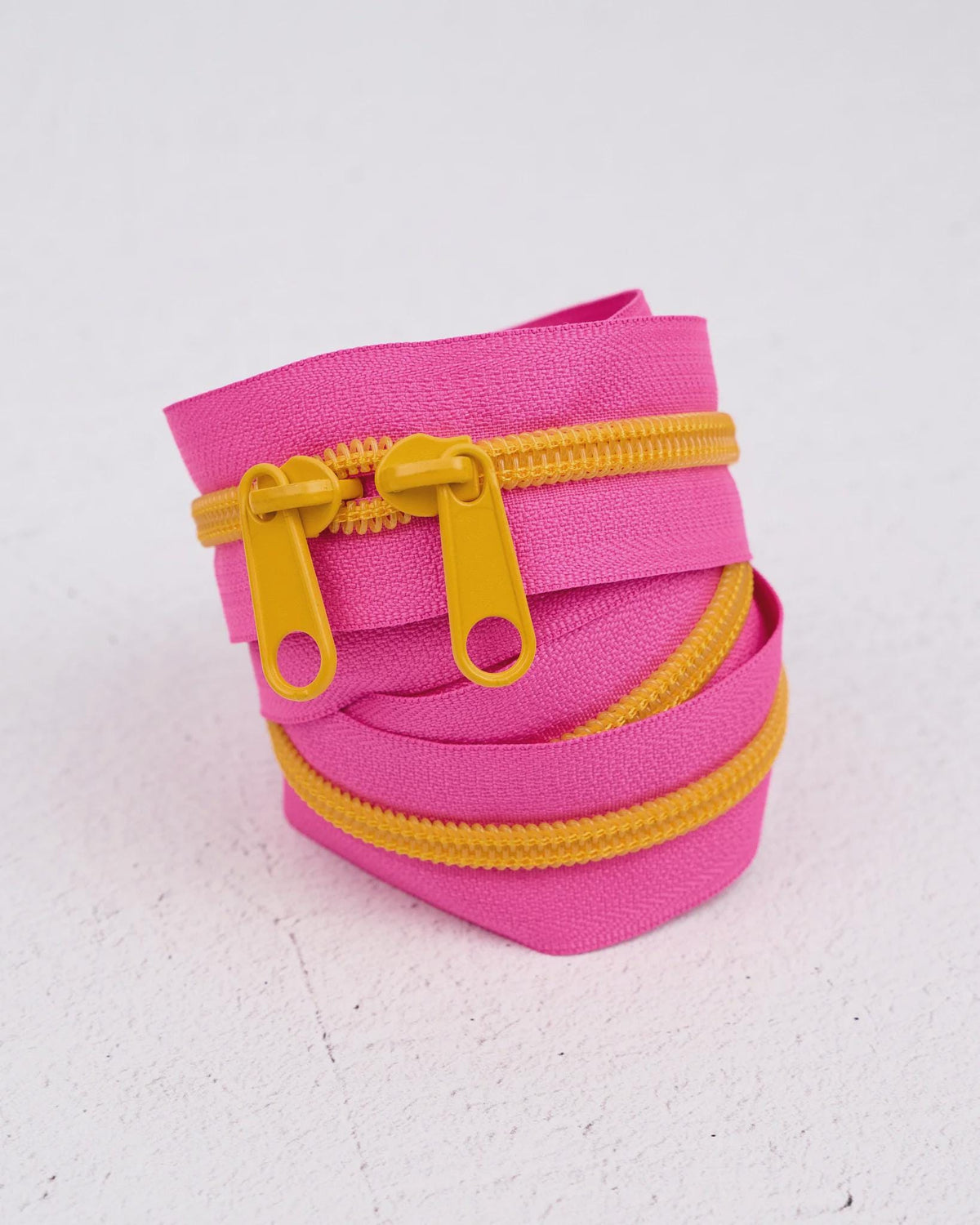 Zipper in Pink Lemonade by Renaissance Ribbons
