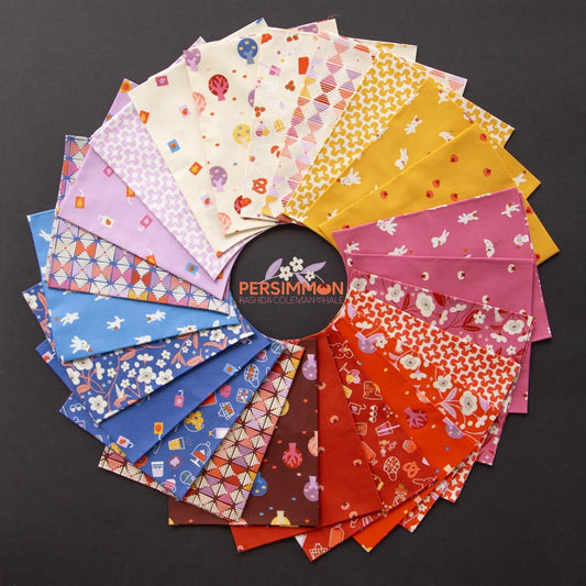 Persimmon 24 Fat Quarter Bundle by Ruby Star Society Fabric