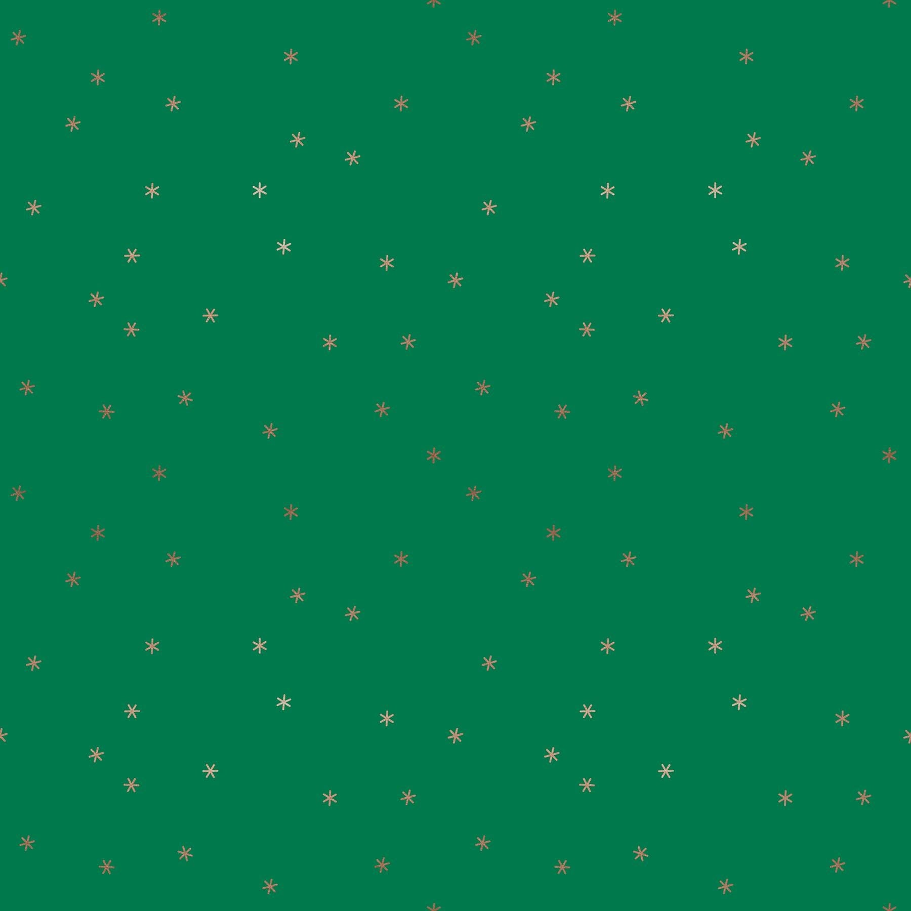 Spark in Evergreen Metallic by Ruby Star Society Fabric
