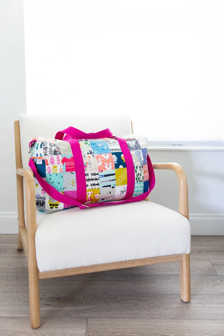 Patchwork Duffle 2nd Edition (Paper Pattern) by Knot and Thread Design