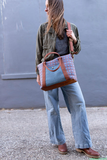 Oxbow Tote (Paper Pattern) by Noodlehead