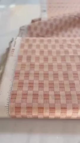 Duval "Basket Weave" in Shrimpy by Art Gallery Fabrics
