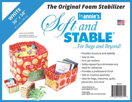By Annie Soft & Stable  36x58"  White