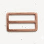 1" Tri Glide Buckle in Rose Gold by Stitch Supply