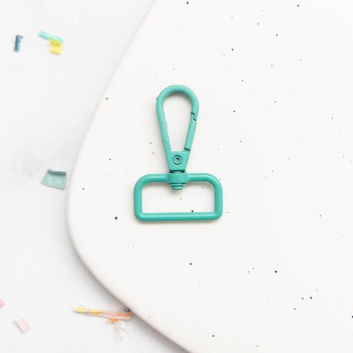 1" Swivel Snap Hook in Turquoise by Stitch Supply