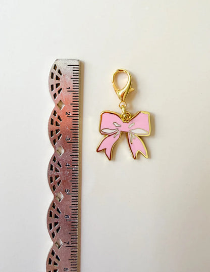 Ribbon Zipper Charm by Minki Kim
